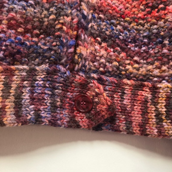 i.e. relaxed bomber style sweater/jacket with zip front. Beautiful jewel-tone - Picture 4 of 9